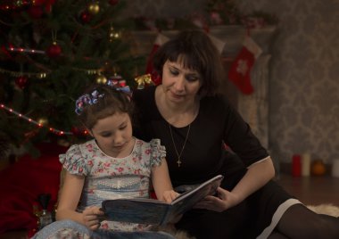 Noelden önceki gece. Bir aile