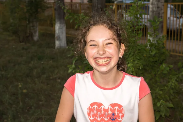 Retrato da minha filha — Fotografia de Stock