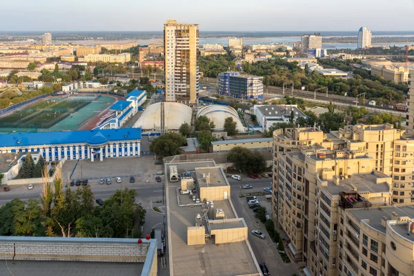 Vista sulla città. Volgograd, Federazione Russa . — Foto Stock