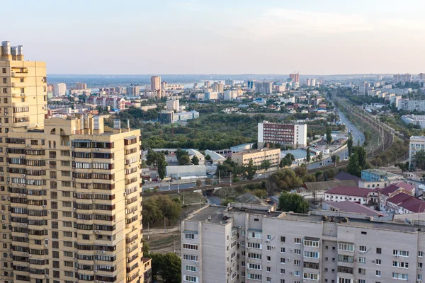 Vista sulla città. Volgograd, Federazione Russa . — Foto Stock