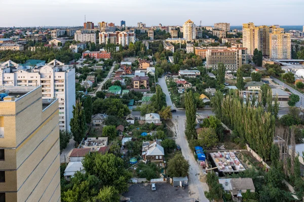 Вид на місто. Волгоград, Росія. — стокове фото