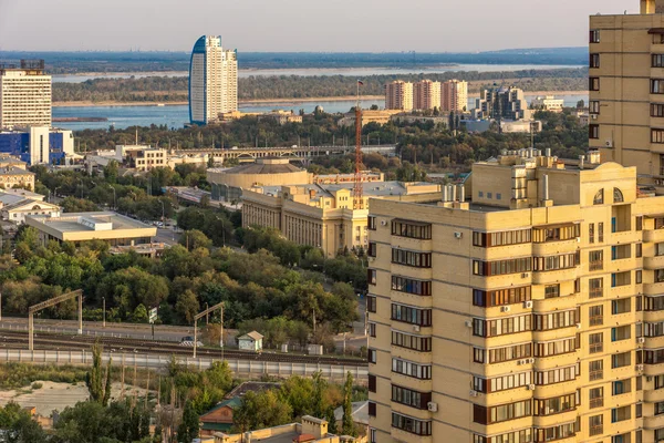 Vista sulla città. Volgograd, Federazione Russa . — Foto Stock