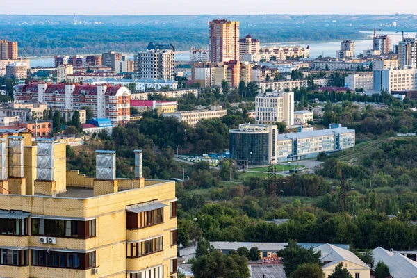 Вид на місто. Волгоград, Росія. — стокове фото