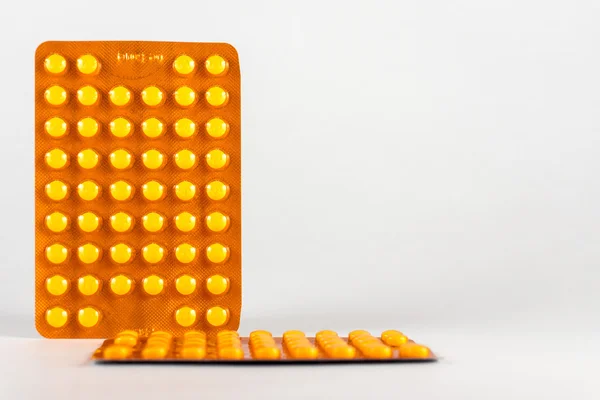 Tabletten. Medikament zur Einnahme. es wird nach dem Rezept des Arztes freigesetzt. — Stockfoto