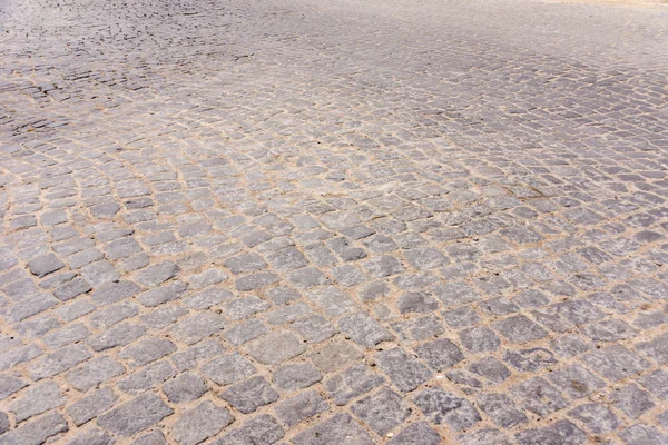 伏尔加格勒市的石头铺就的道路 — 图库照片