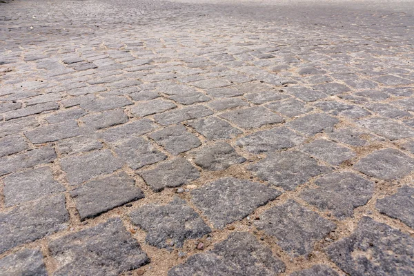 Camino pavimentado de piedra en la ciudad de Volgogrado — Foto de Stock