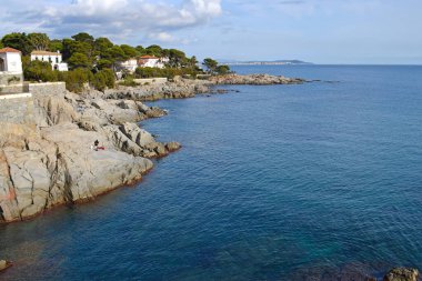 S. Agaro 'da Akdeniz, Costa Brava Katalonya Spai