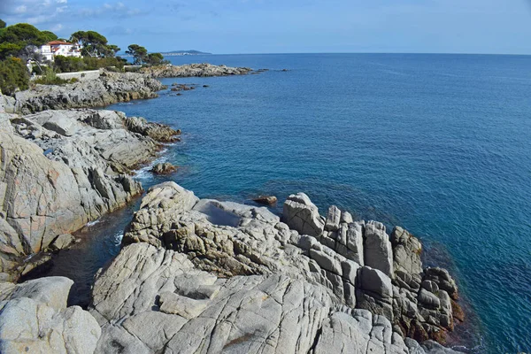 Mar Mediterráneo Agaro Costa Brava Cataluña Spai — Foto de Stock