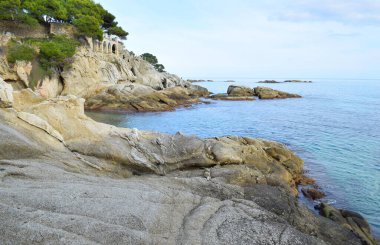 Playa de Aro 'daki Coves and Beaches, Gerona Spai