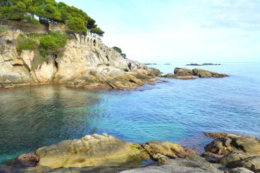 Playa de Aro 'daki Coves and Beaches, Gerona Spai