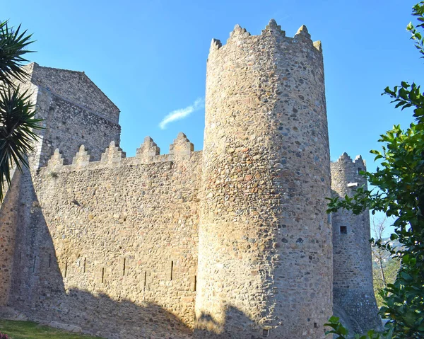Castelo Calonge Gerona Catalunha Espanha — Fotografia de Stock