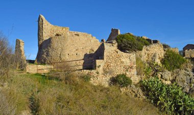 Castillo de San Esteban, Palamos Katalonya İspanya