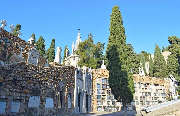 Montjuic Cemetery Barcelona Catalonia Spai — Stock fotografie