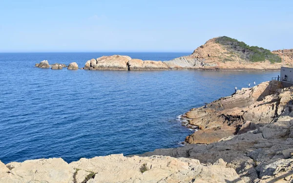 Landscape Begur Costa Brava Catalonia Spanyolország — Stock Fotó