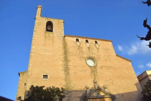 Iglesia Begur Costa Brava Cataluña Spai —  Fotos de Stock