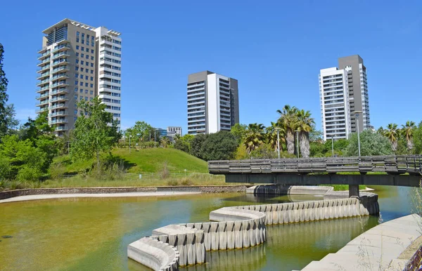 Barcelona Spai 'deki Çapraz Mar Parkı