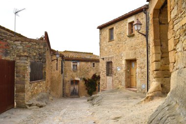 Ortaçağ 'ın Peratallada kasabası, Gerona Spai