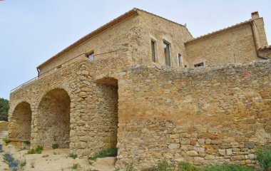 Ortaçağ 'ın Peratallada kasabası, Gerona Spai