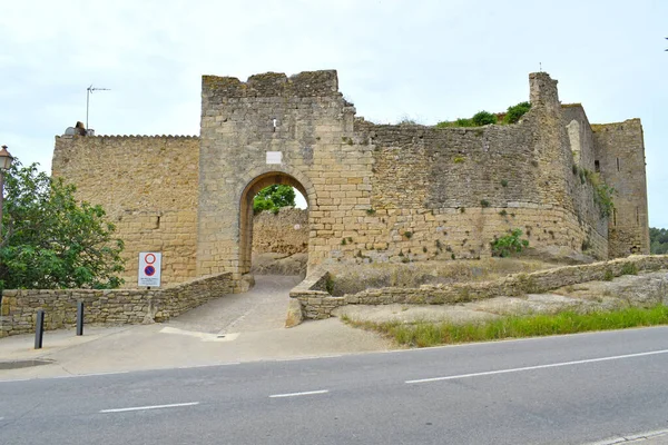 Cidade Medieval Peratallada Gerona Spai — Fotografia de Stock