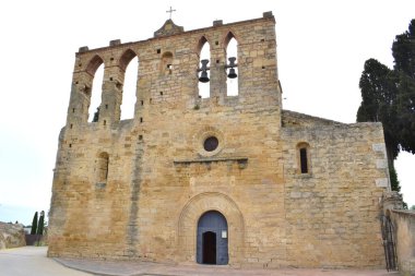 İglesia Romanica San Esteban de Peratallada Gerona Spai