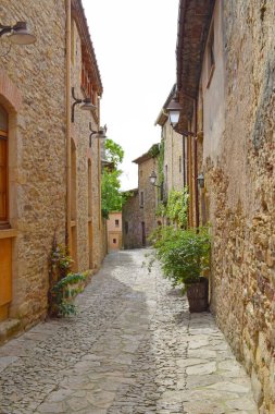Peratallada sokakları, Gerona Spai