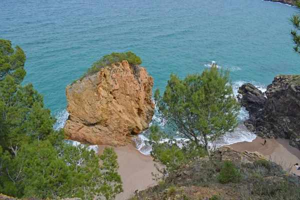 Playas Calas Begur Gerona Cataluña Spai — Foto de Stock