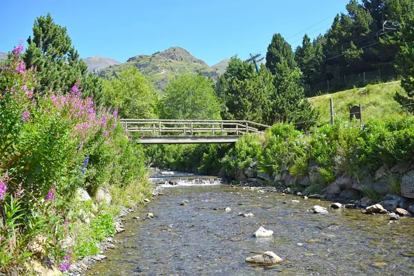 Nuriasjön Valle Nuria Barcelona Katalonien Spanien — Stockfoto