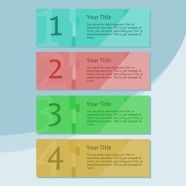 farklı renkli afiş