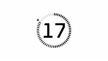 Modern Minimal 20 Saniye Geri sayım Zamanlayıcısı CanlandırmasıComment