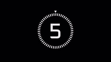 Modern 5 Saniye Geri sayım Zamanlayıcısı CanlandırmasıComment