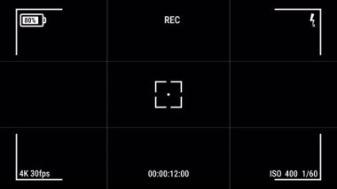 Kamera görüntüleyicisi izleme kaplama kamera kayıt ekran kaydedici alfa kanal dijital arayüz ekran