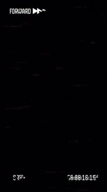 VHS efekti hızlı ileri eski ekran arızası retro eski video teyp oynatıcı statik bozulma