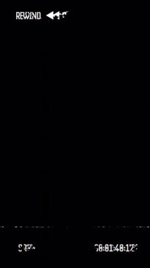 VHS efekti geri sarma hatası eski tip dijital