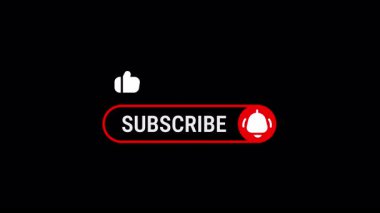 Abone çanı, paylaşım gibi animasyon grafik tasarım metin ögesi video animasyon 4k görüntü