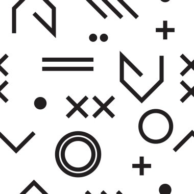 geometrik en az Dikişsiz soyut desen