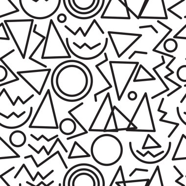 geometrik en az Dikişsiz soyut desen