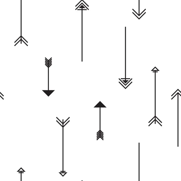 Frecce tribali modello senza soluzione di continuità — Vettoriale Stock