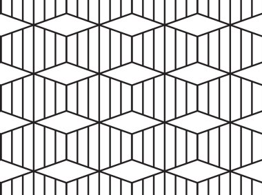vektör kesintisiz geometrik desen