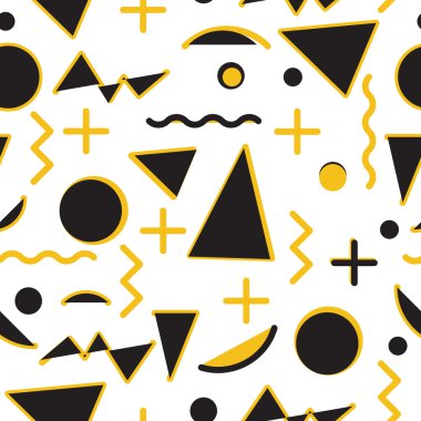 geometrik en az Dikişsiz soyut desen