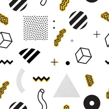 Memphis tarzı seamless modeli