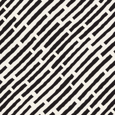 Çapraz çizgiler desen vektör sorunsuz siyah ve beyaz el çekilmiş