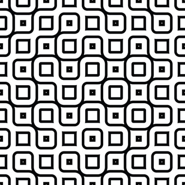 vektör Dikişsiz siyah-beyaz desen