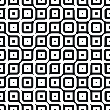 vektör Dikişsiz siyah-beyaz desen