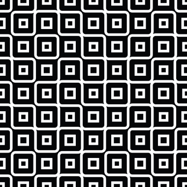 vektör Dikişsiz siyah-beyaz desen