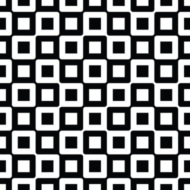 vektör Dikişsiz siyah-beyaz desen