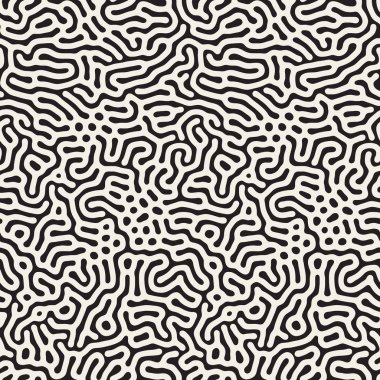 Vektör Dikişsiz organik halatlar mercan desen