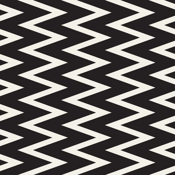 Geometrik desen vektör sorunsuz siyah ve beyaz zikzak dikey çizgiler