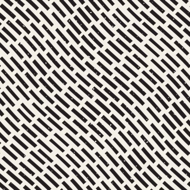 Vektör sorunsuz elle çizilmiş çapraz Grunge yuvarlak hatları desen