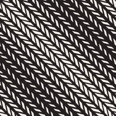 Vektör sorunsuz siyah ve beyaz dikdörtgen çapraz yarı ton geometrik desen