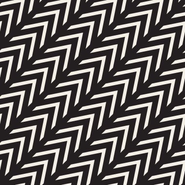 Geometrik desen vektör sorunsuz Chevron zikzak köşegen çizgiler